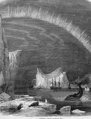 Franklin expedition aurora